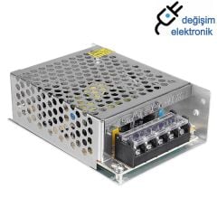 12 Volt 5 Amper 65 Watt Metal Kasa Adapatör