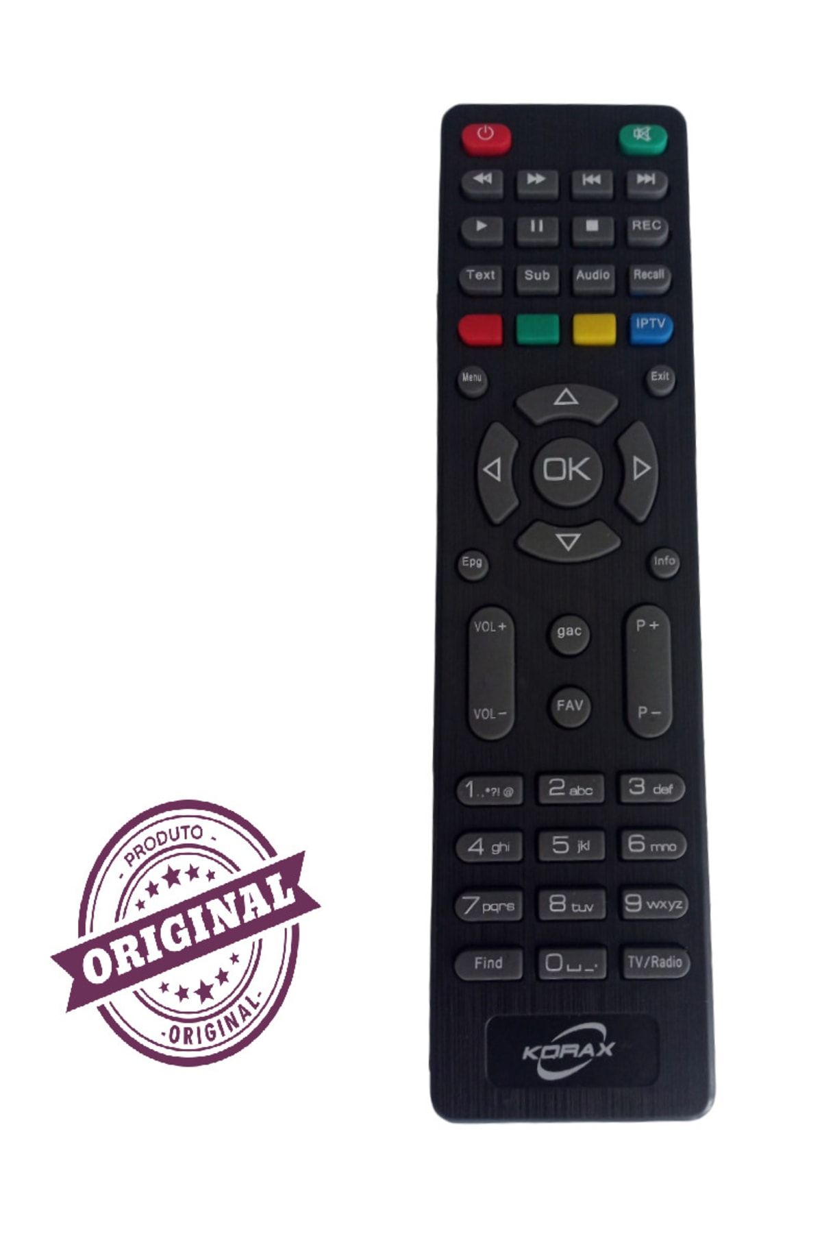 Korax Hitech Astra Iptv Tuşlu Uydu Kumanda