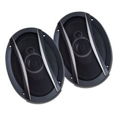 Hr-6935tw 1250 Watt 6x9 Kapaklı Oval Hoparlör (Çiftli Takım Fiyat)