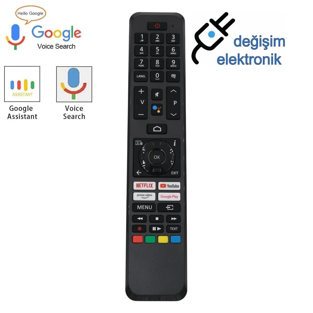 Toshiba Ct-8564 Android Led Tv Kumandası Ses Komutlu