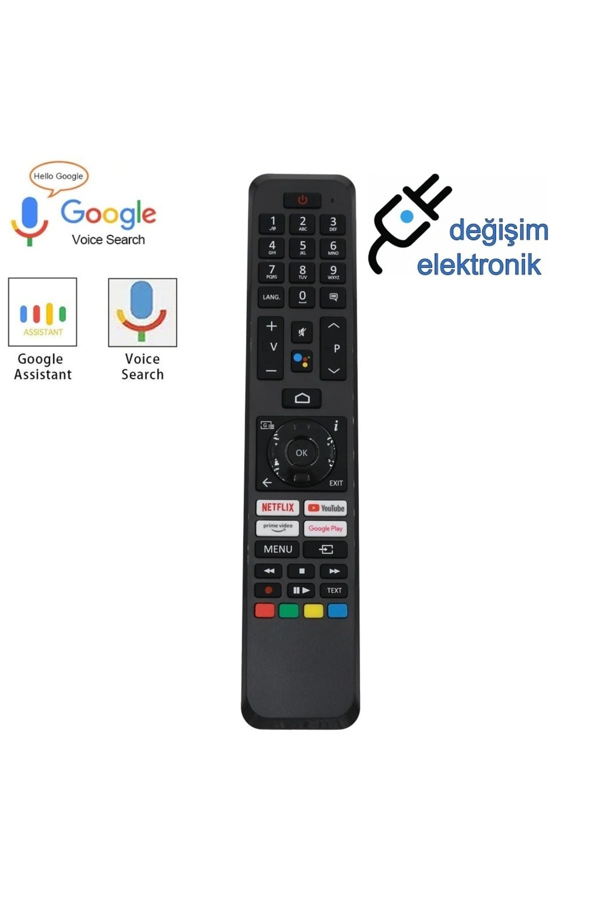Vestel 70UA9630 Smart Android Led Tv Kumandası