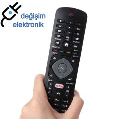 Philips Smart Netflix Tuşlu Led Tv Kumandası