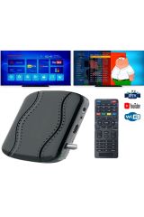 Tüm Tv'lere Uyumlu Full Hd Çanaklı-çanaksız Uydu Alıcı Dahili Wifi,iptv,youtube,Free İptv