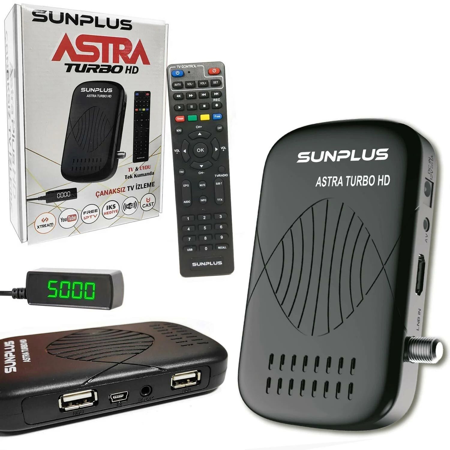 Astra Turbo Hd Full Hd Uydu Alıcı