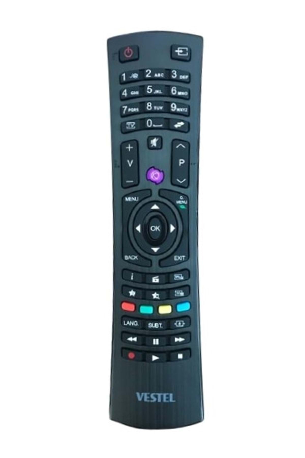 Led Tv Kumandası U/k A4891 Rc5 - Siyah 30091795 Orjinal
