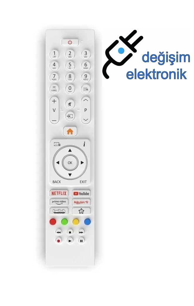 Vestel Smart Led Tv Kumandası Beyaz