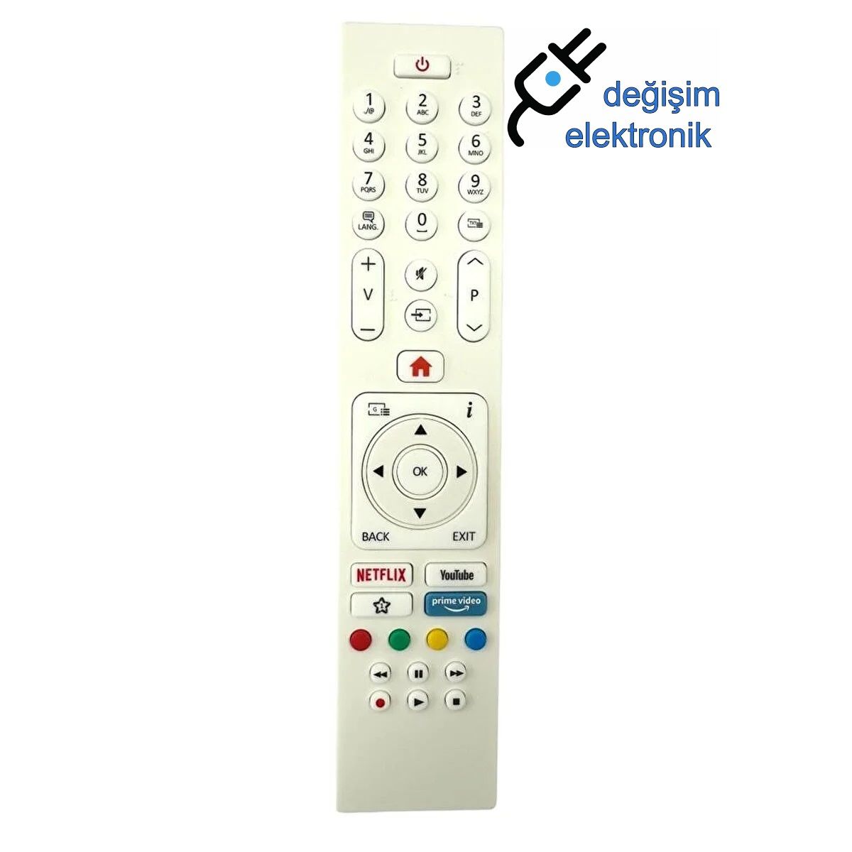 Vestel Smart Led Tv Beyaz Kumanda