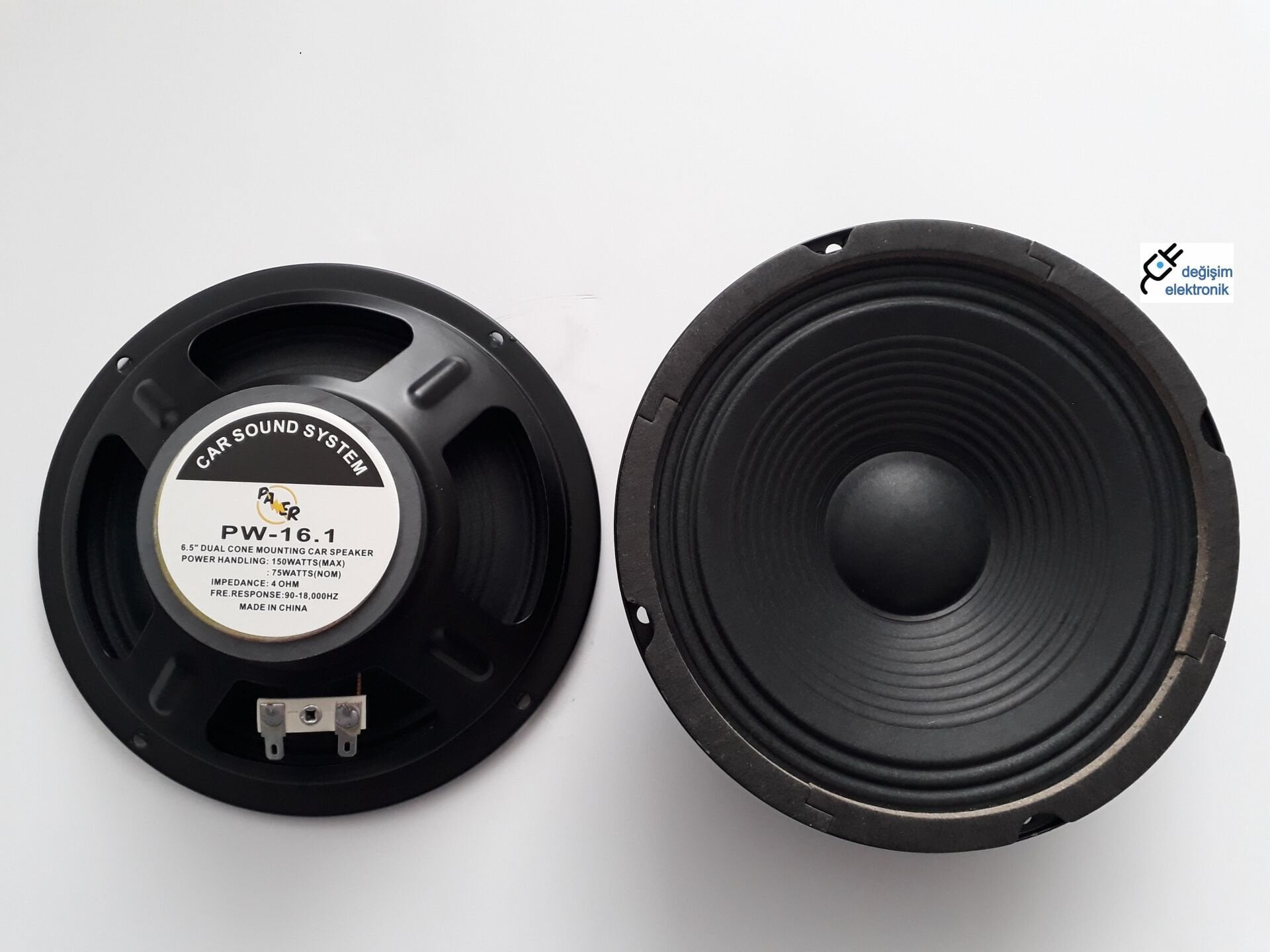 16 Cm 4 Ohm 150 Watt Hoparlör 1 Adet (Tek)