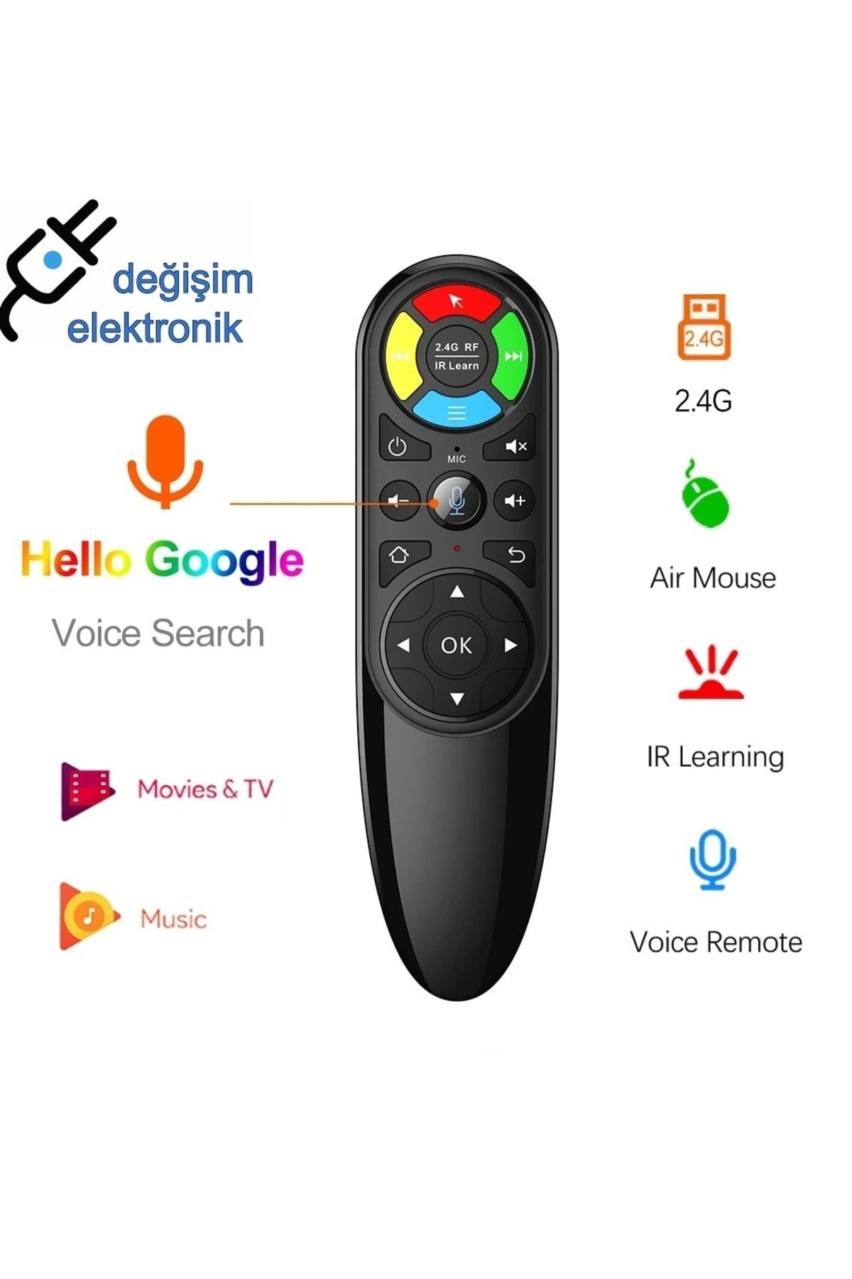 Next Mybox Android Kumandası Ses Komutlu