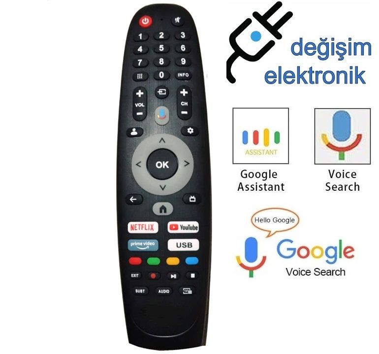 Onvo 85ovf9000uq Google Tv Kumandası Ses Komutlu