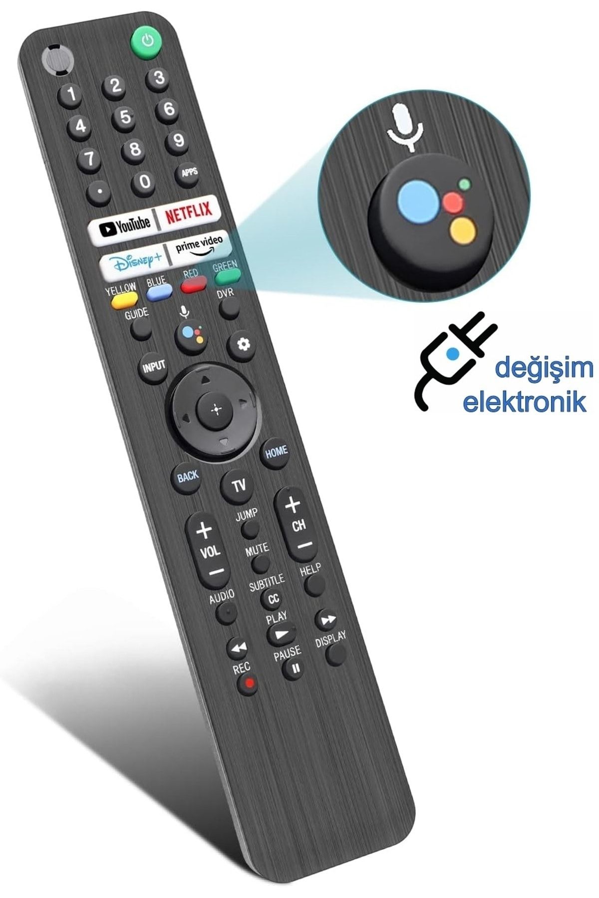 Sony Rmf-Tx520u Android Led Tv Kumandası Ses Komutlu