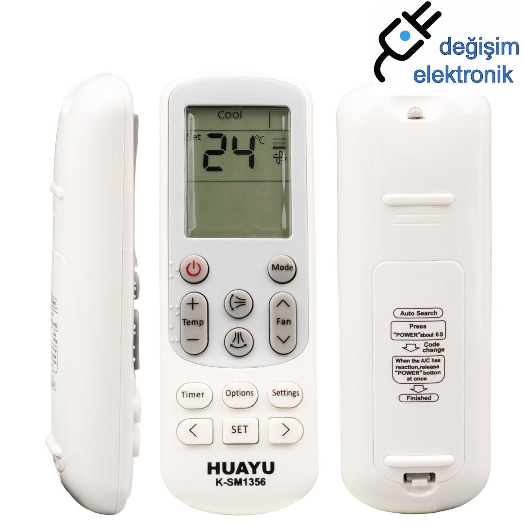 Samsung Premium Plus Ar24dxfzawk/sk Klima Kumandası