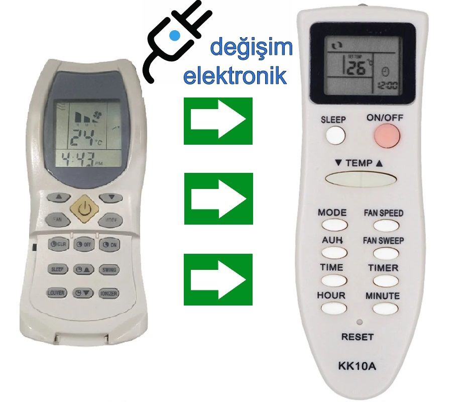 North Aire Uyumlu Klima Kumandası
